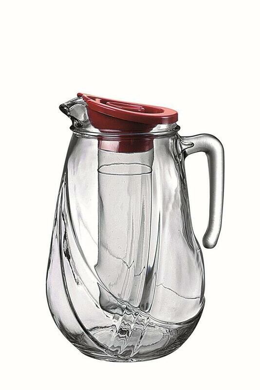 Bormioli Rocco - Brocca Con Rinfrescatore 260 cl Rolly Bormioli Rocco - Brocca Con Rinfrescatore 260 cl Rolly