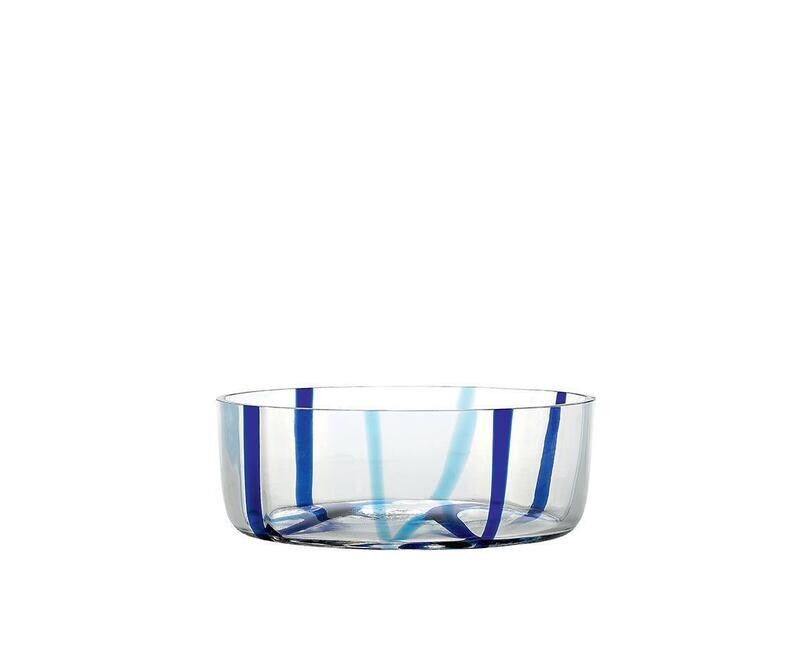Zafferano - Bowl- vetro colorato in massa - Tirache - Acquamarina blu Zafferano - Bowl- vetro colorato in massa - Tirache - Acquamarina blu