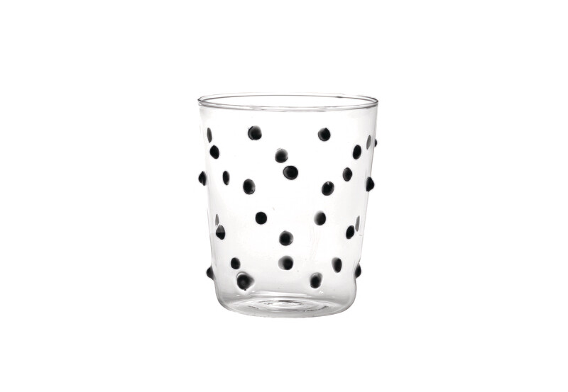 Zafferano - Tumbler - Party - vetro colorato - Nero Zafferano - Tumbler - Party - vetro colorato - Nero