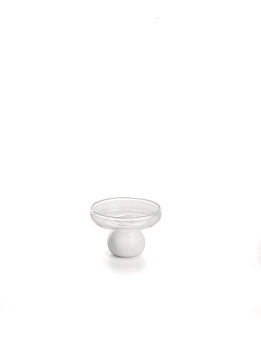 Zafferano - Finger food - Vetro Colorato - Bianco Zafferano - Finger food - Vetro Colorato - Bianco