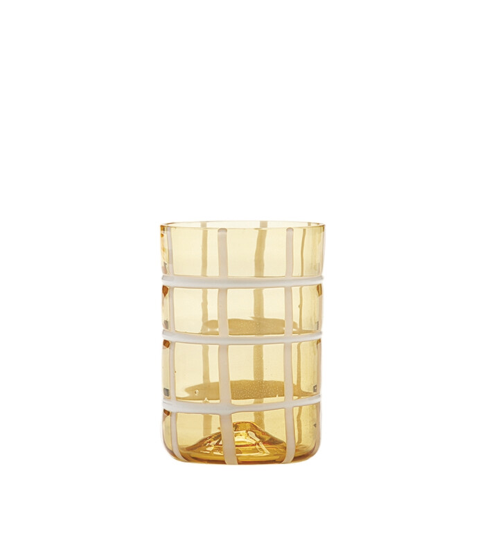 Zafferano - Tumbler - vetro colorato in massa- Twiddle - Ambra Zafferano - Tumbler - vetro colorato in massa- Twiddle - Ambra