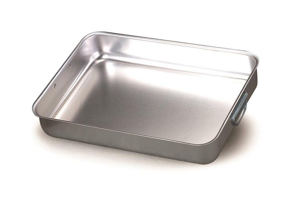 Rostiera Rettangolare 2 Manici 32x23cm 50 Agnelli