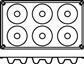 Placche Savarin 7,2 cm PA015 Agnelli Placche Savarin 7,2 cm PA015 Agnelli