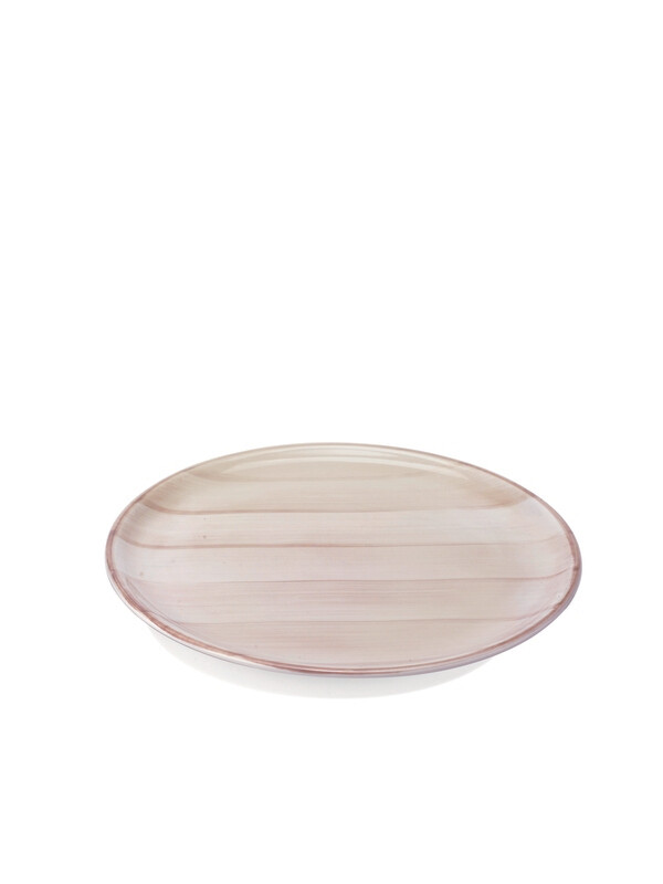 Zafferano - Striche - Piatto pizza - Beige Zafferano - Striche - Piatto pizza - Beige