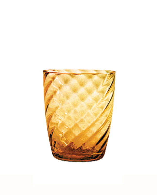 Zafferano - Tumbler - vetro colorato in massa - Torson - Ambra Zafferano - Tumbler - vetro colorato in massa - Torson - Ambra