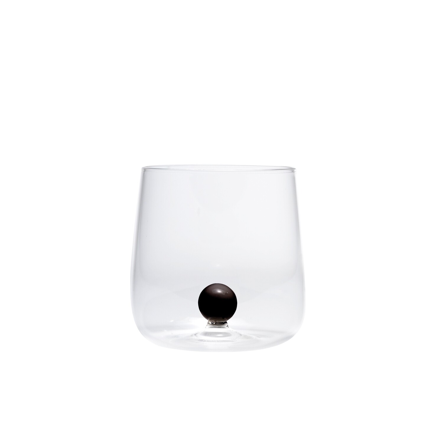 Zafferano - Tumbler - Vetro Colorato - Nero Zafferano - Tumbler - Vetro Colorato - Nero