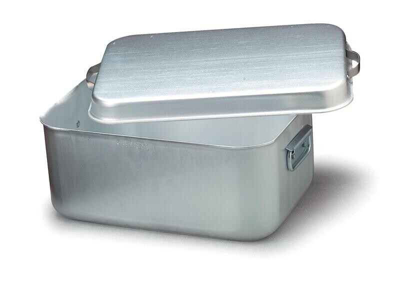 Agnelli - Brasiera Rettangolare Con Coperchio E Griglia 50x34 cm 177