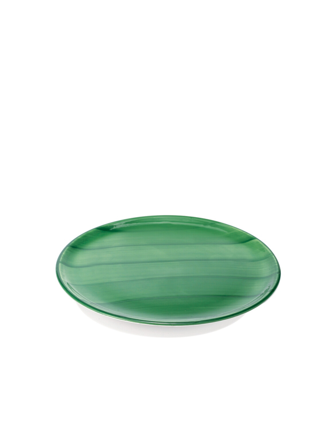 Zafferano - Striche - Piatto pizza - Verde Zafferano - Striche - Piatto pizza - Verde