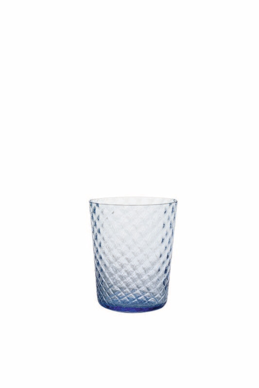 Zafferano - Tumbler - vetro colorato in massa - Veneziano - Bluino Zafferano - Tumbler - vetro colorato in massa - Veneziano - Bluino