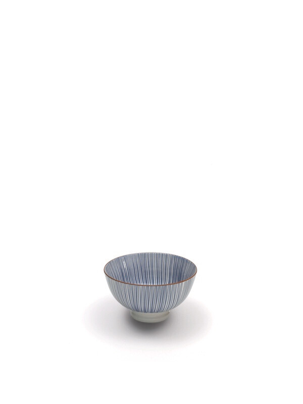 Zafferano - Bowl micro - Tue - Righe blu Zafferano - Bowl micro - Tue - Righe blu