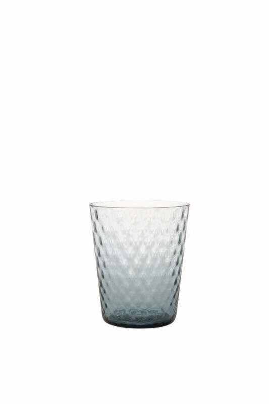 Zafferano - Tumbler - vetro colorato in massa - Veneziano - Grigio Zafferano - Tumbler - vetro colorato in massa - Veneziano - Grigio