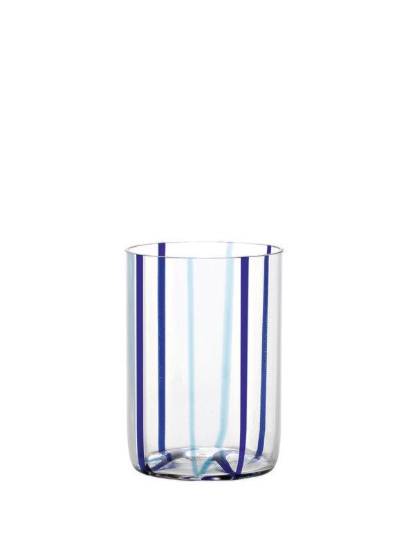 Zafferano - Tumbler - vetro colorato in massa - Tirache - Acquamarina blu Zafferano - Tumbler - vetro colorato in massa - Tirache - Acquamarina blu