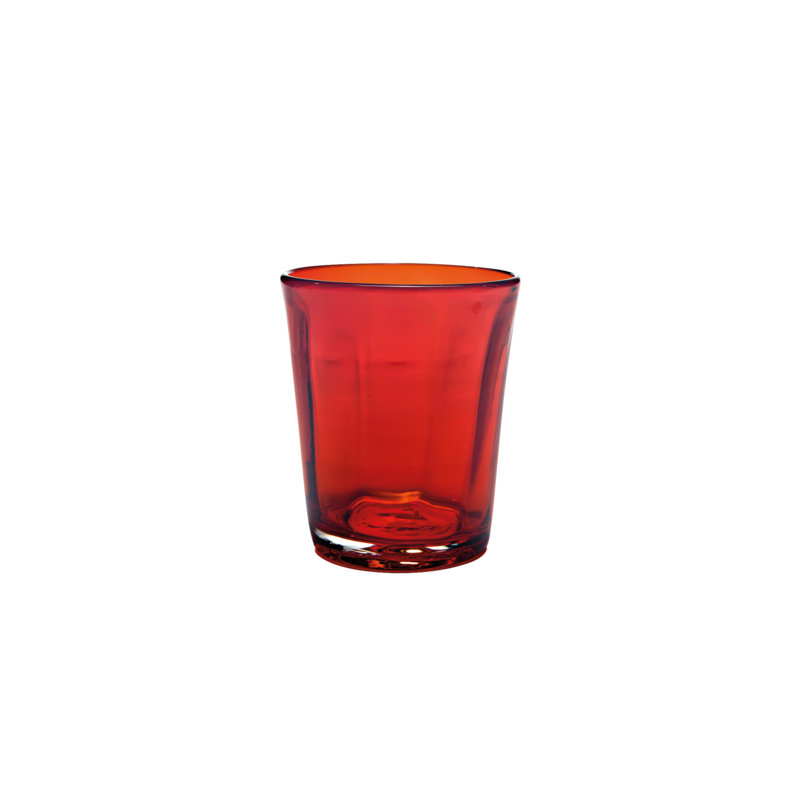 Zafferano - Tumbler - vetro colorato in massa - Bei - Rosso Zafferano - Tumbler - vetro colorato in massa - Bei - Rosso
