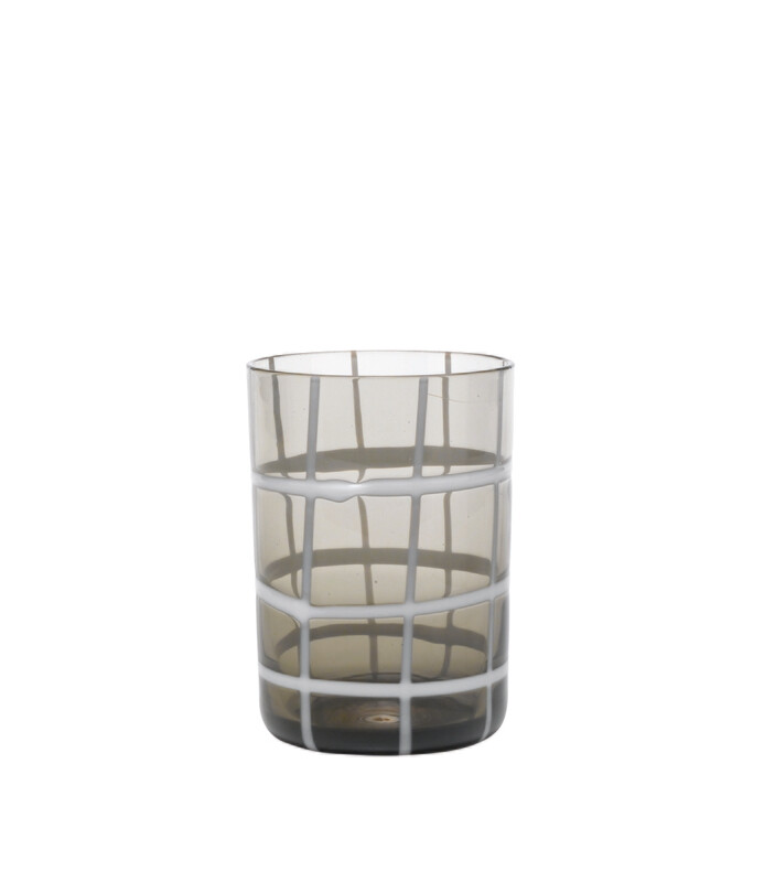 Zafferano - Tumbler - vetro colorato in massa- Twiddle - Grigio Zafferano - Tumbler - vetro colorato in massa- Twiddle - Grigio