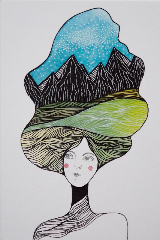 Córy Gai GÓRY (kolor) 10x15 cm