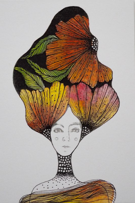 Córy Gai KWIATY (kolor) 10x15 cm