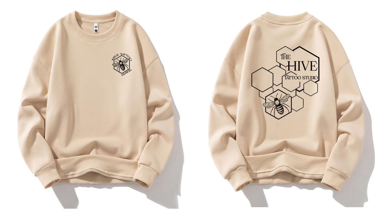the Hive Studio sweatshirt