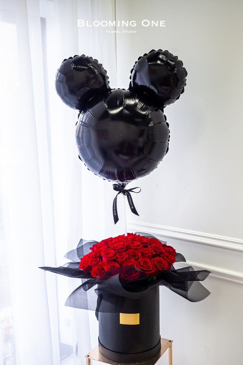 Micky Mouse Red Rose Bucket