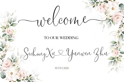 Welcome Sign Personalized