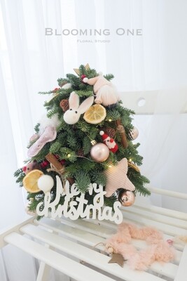 Christmas tree - Pinky star
