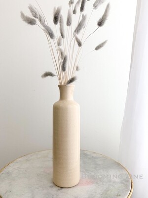 Beige Nordic Porcelain Vase (Height 9.84")