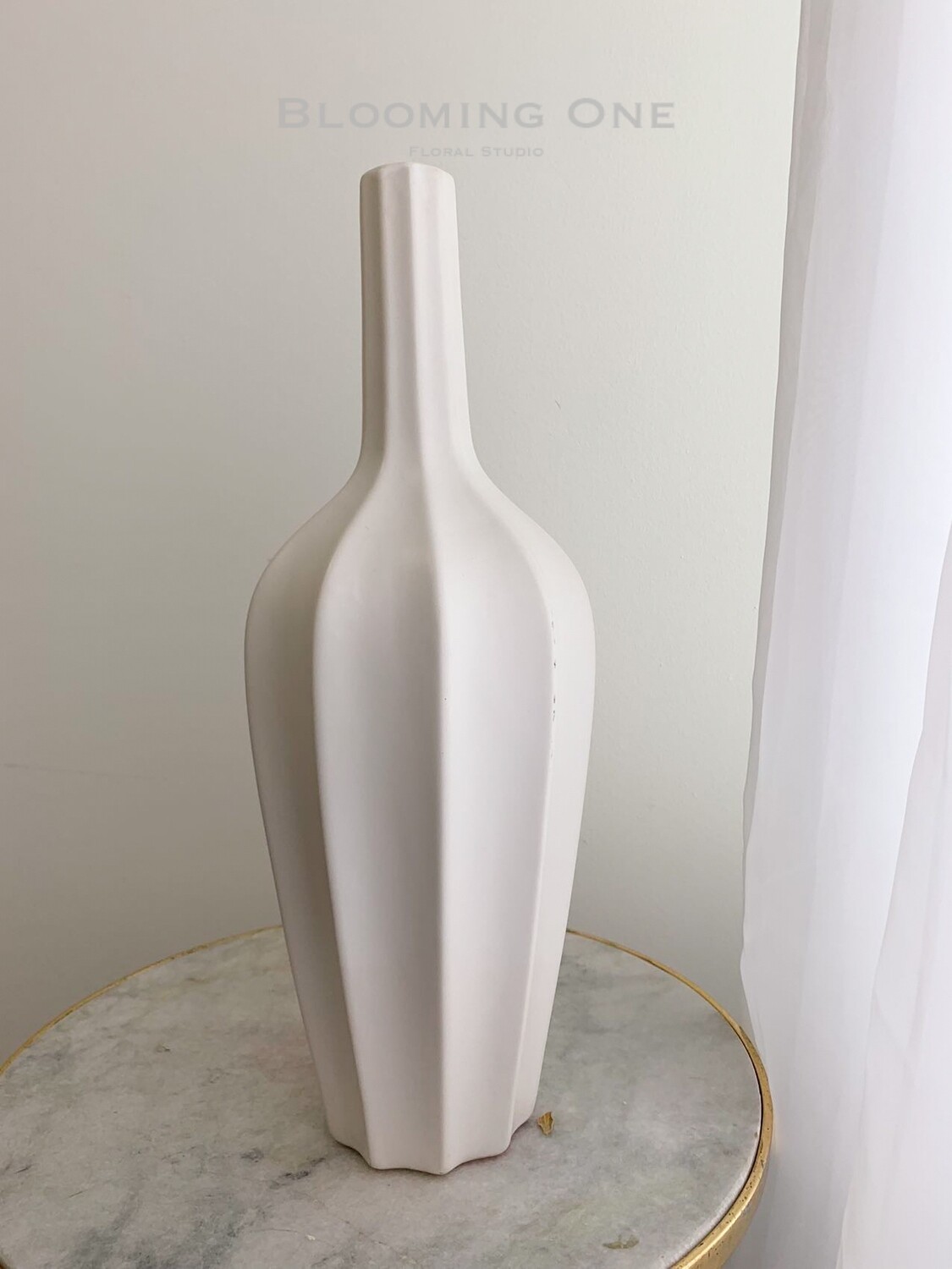 Lula Geo Ceramic Vase - T (Height 15.75")