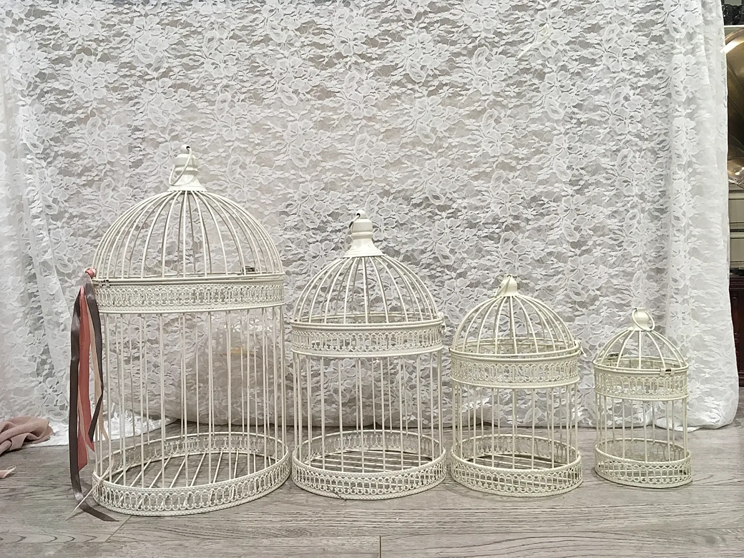 Cream White Bird Cage (00399010)