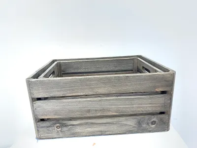 Grey Wood Box (00199010GWB)