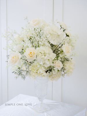 Pure White Flower Arrangement (00199150PW)