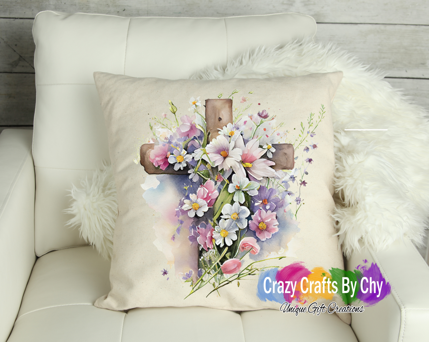 Spring Cross Pillow