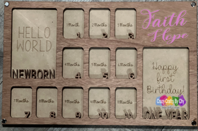 Newborn Picture Frame