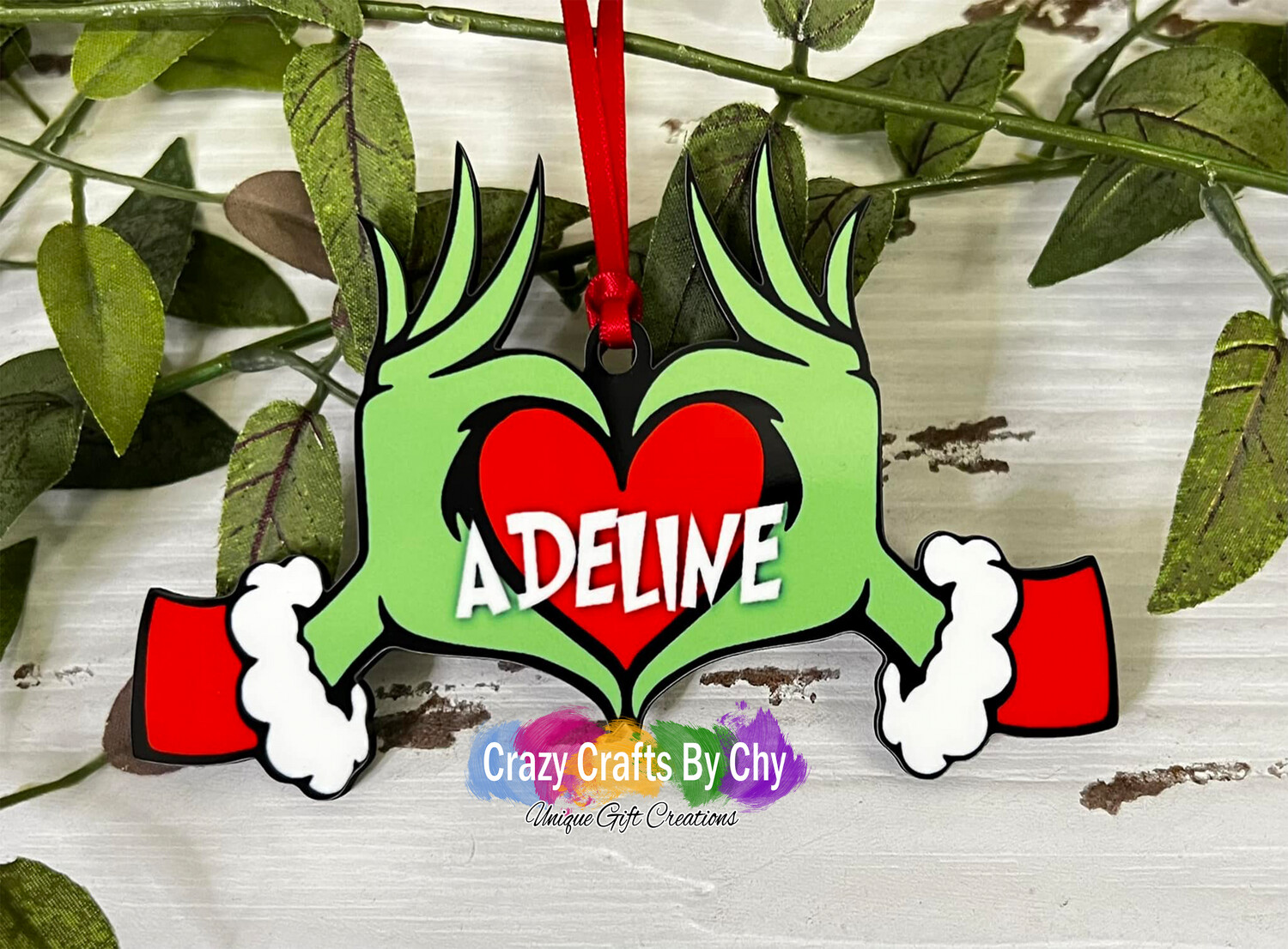 The Mean one Christmas ornament