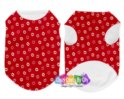Red Heart Dog Tank