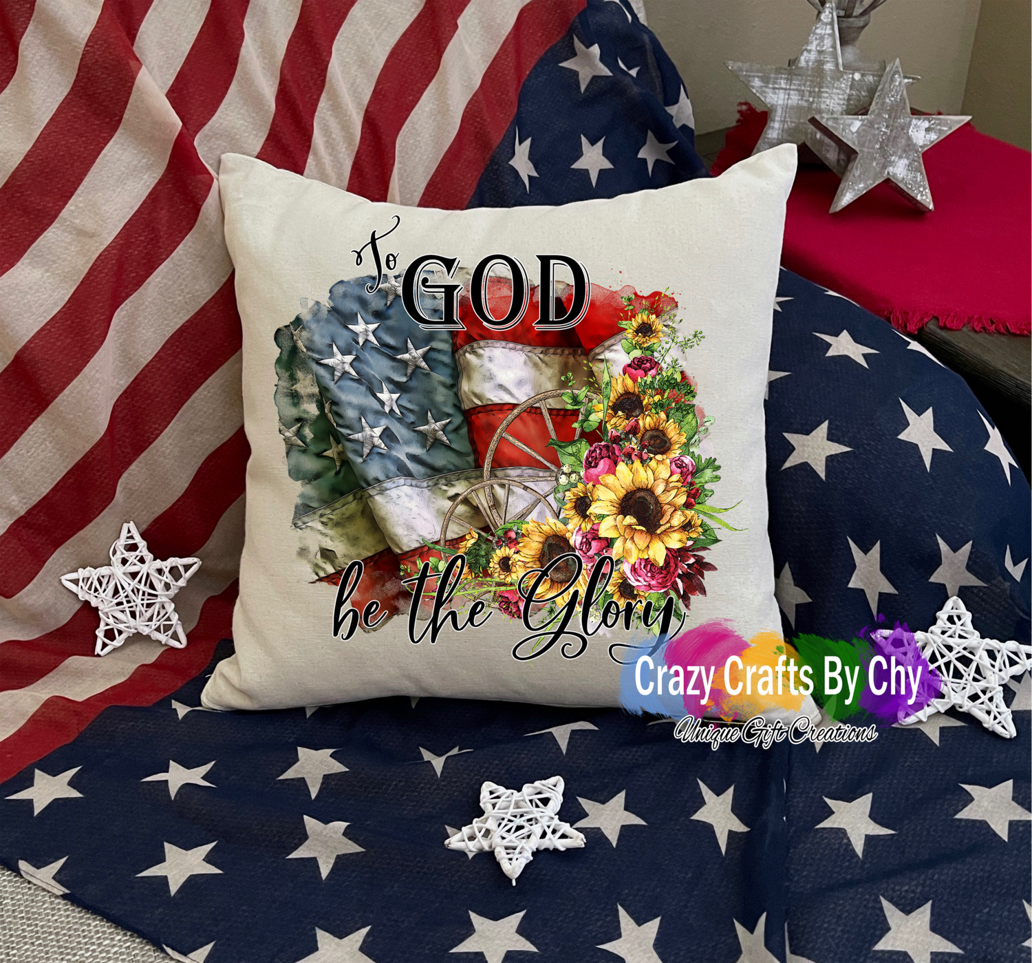 To God be the Glory Pillow