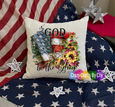 To God be the Glory Pillow