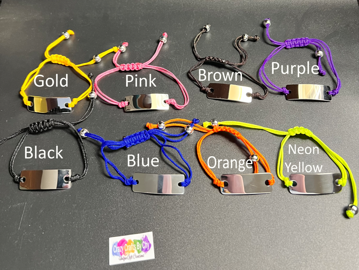 Stainless Steel Rectangle ID Bracelet