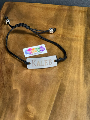 Stainless Steel Rectangle ID Bracelet
