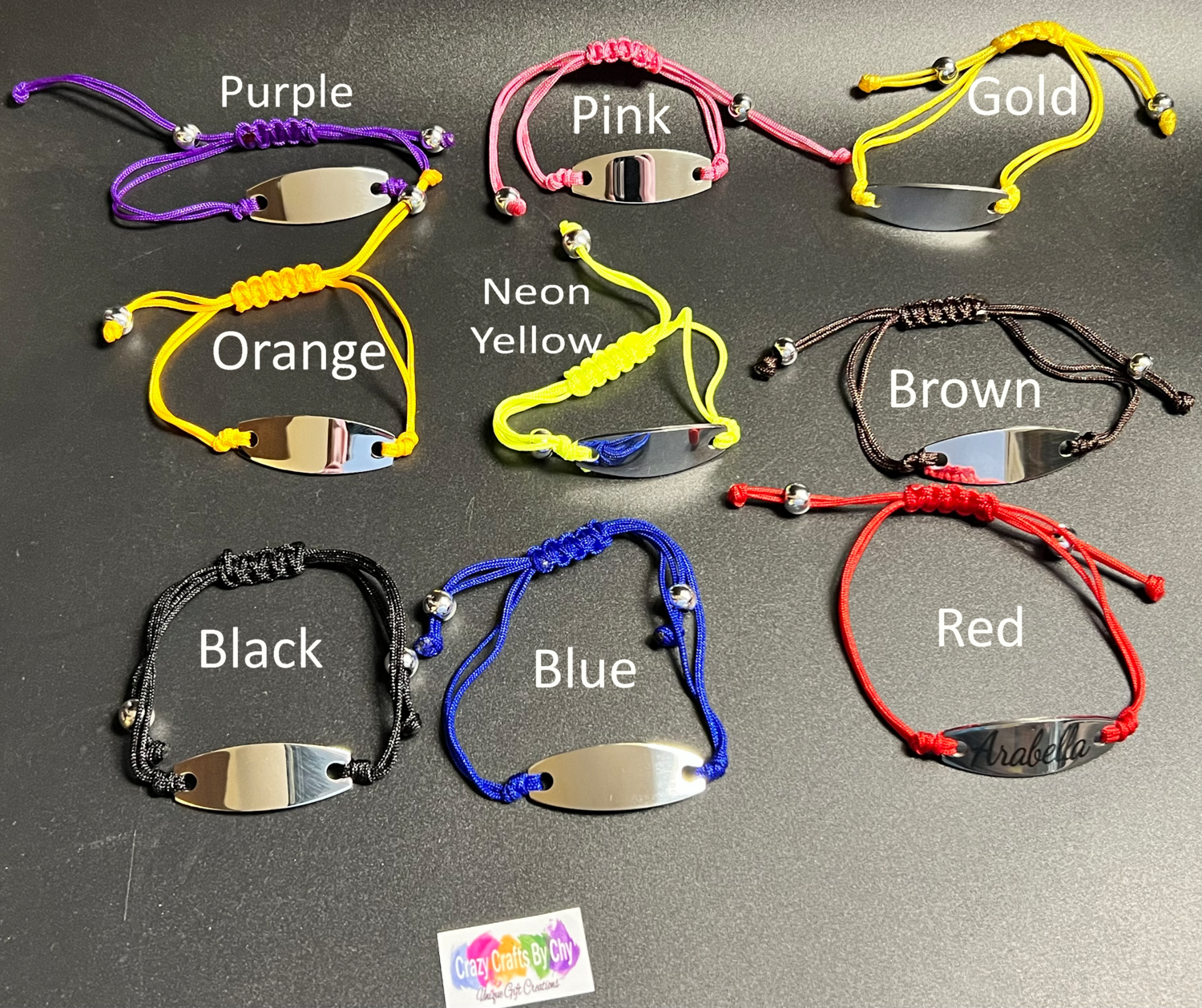 Stainless Steel Oval ID Bracelets