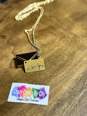 Secret Letter Envelope Necklace
