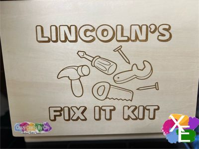 Personalized 34pc Fix It Kit