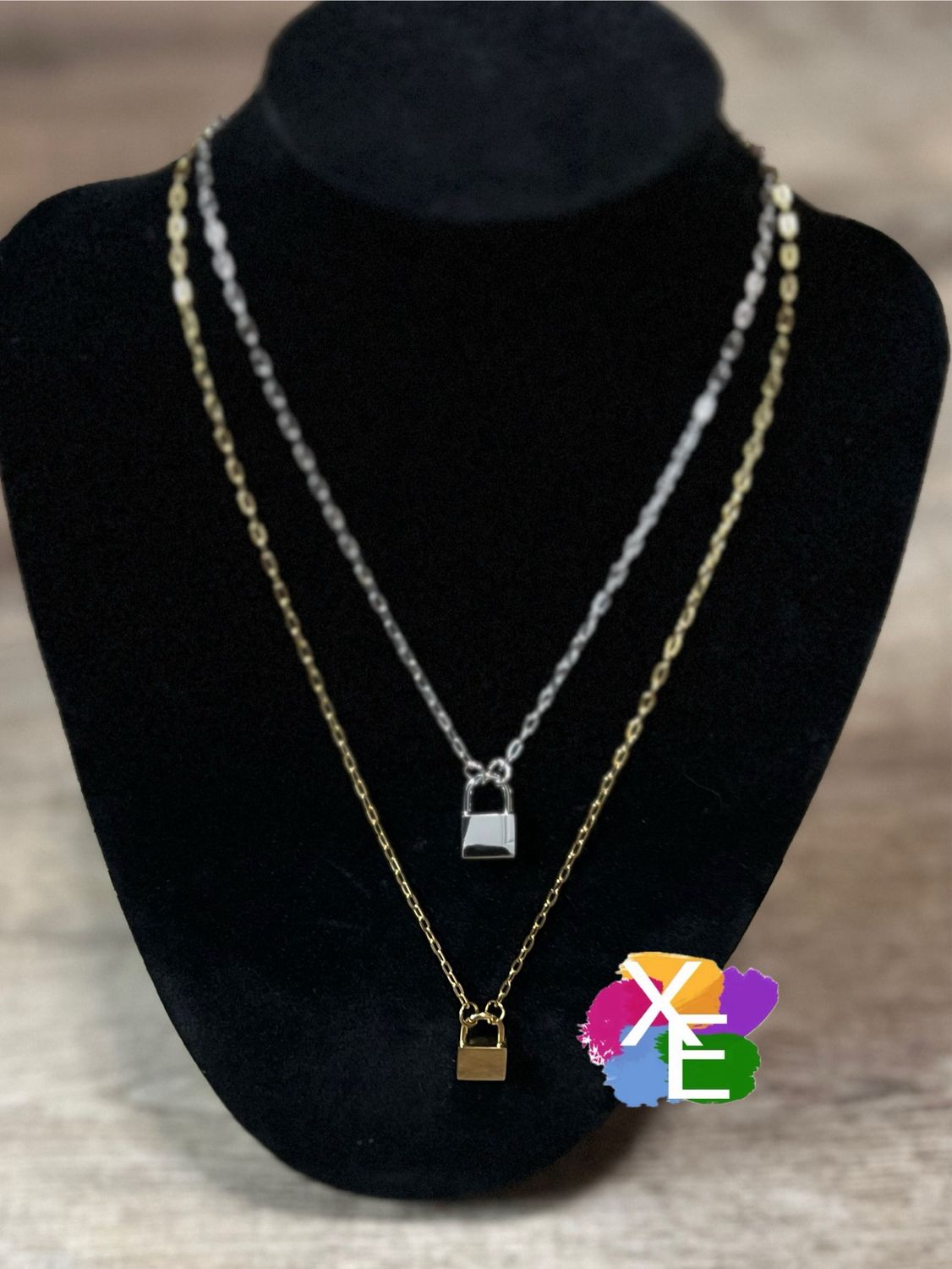 Pad Lock Necklace