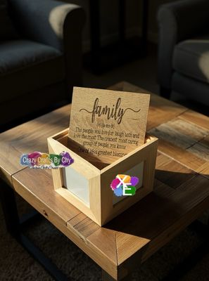 Personalized Engraved Photo Box
