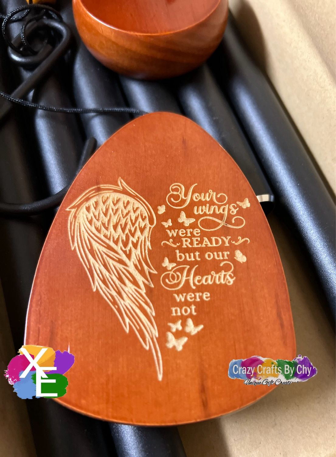 Custom Laser Engraved 37" Wind Chime