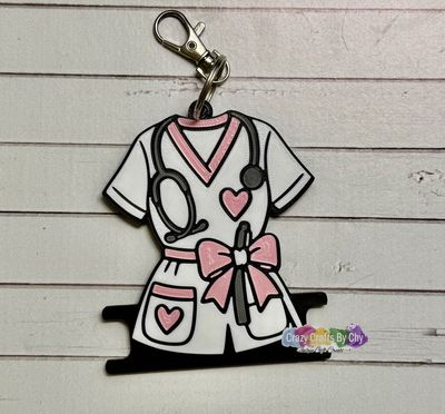 Bag Tag Hair Tie Holder