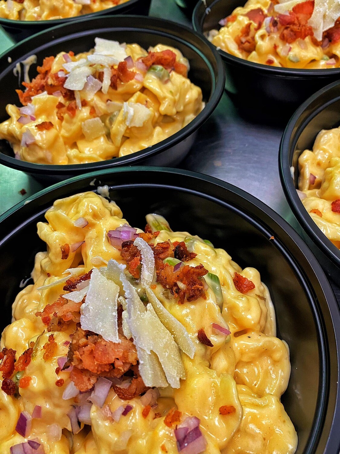 Tortellini Cheddar &amp; Bacon fumé