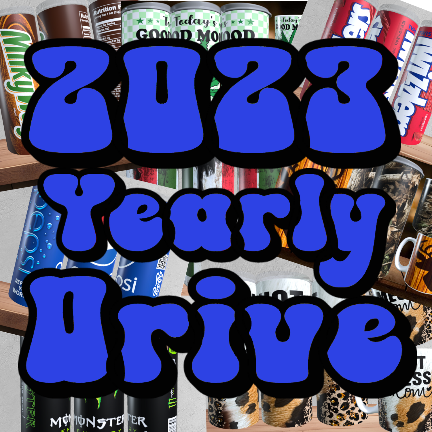 2023 YEARLY TUMBLER AND MUG DRIVE DIGITAL DELIVERY  (preview link in product details) DRIVE PREVIEW LINK INCLUDED IN DESCRIPTION