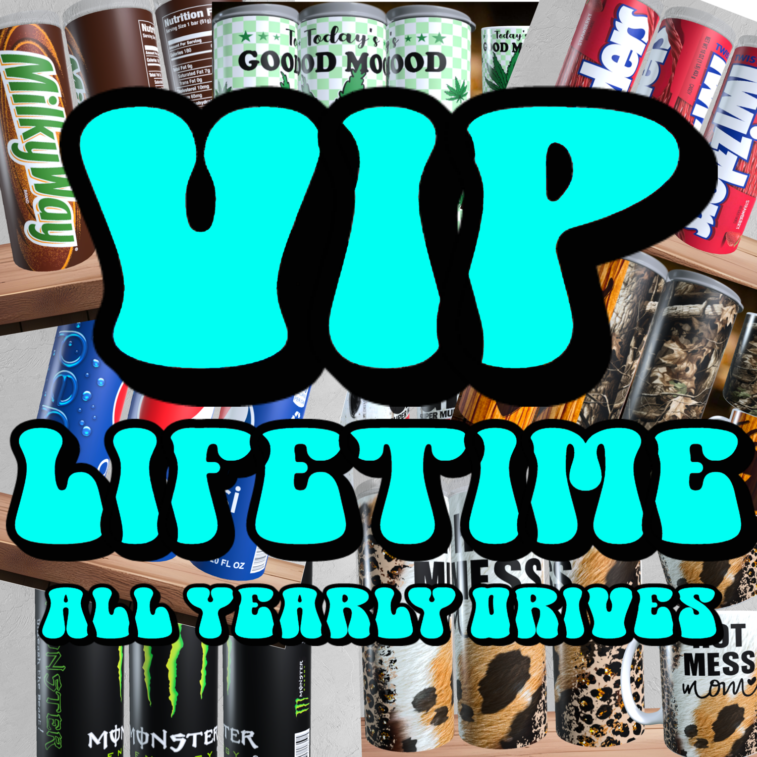 VIP Lifetime Membership all TUMBLER AND MUG drives existing and future (2022, 2023, 2024 and future) and shirt 2024 forward (preview link in product details) DRIVE PREVIEW LINK INCLUDED IN DESCRIPTION