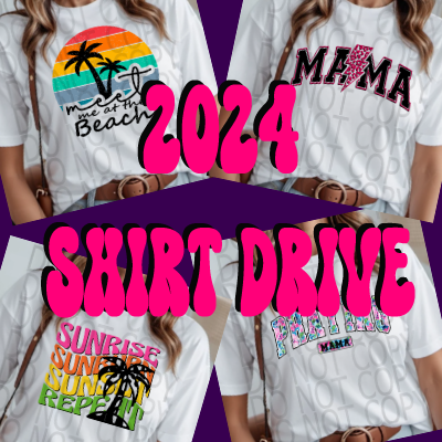 2024 YEARLY SHIRT DRIVE - DIGITAL DELIVERY- DRIVE PREVIEW LINK INCLUDED IN DESCRIPTION