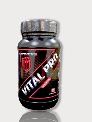 VITAL PRO ( Energizante, Reconstituyente, Potenciador Muscular )  60 capsulas. IRON MASS