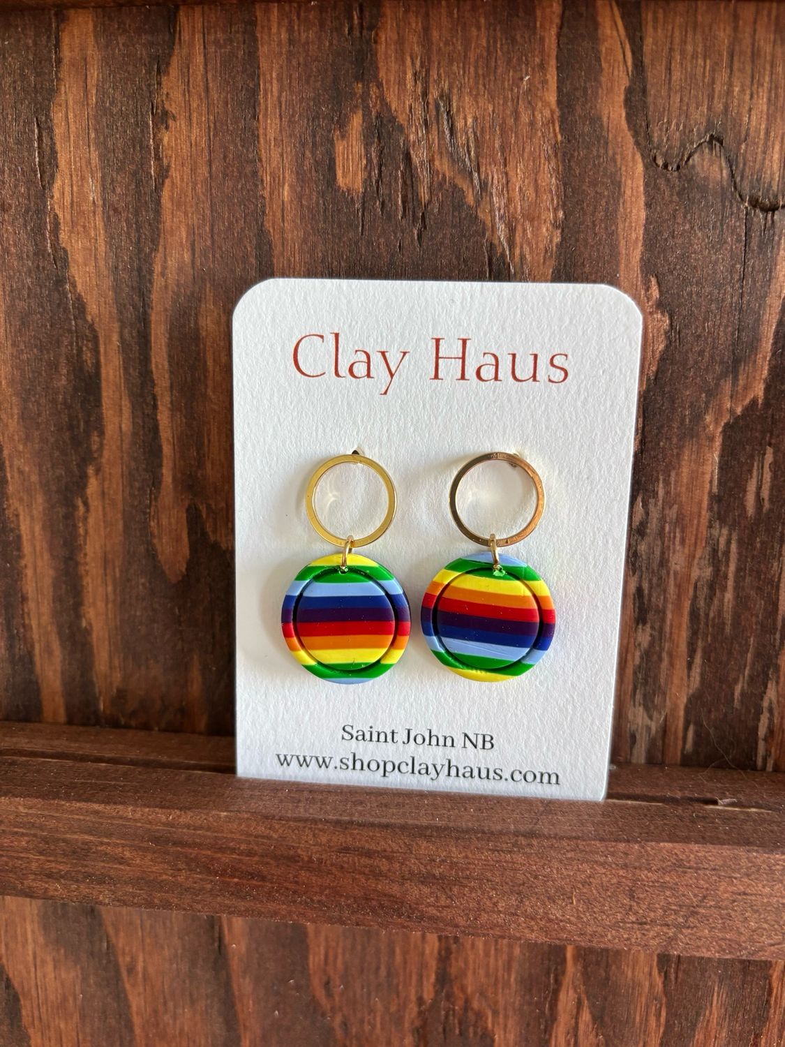 Circle Rainbow Dangle